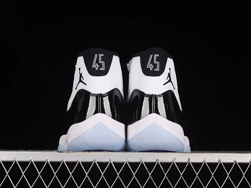 All categories Air Jordan Jordan series basketball shoes Air Jordan 11 LJR version Air Jordan 11 Concord AJ11 Joe 11 Concord black and white replica basketball shoes 378037-100